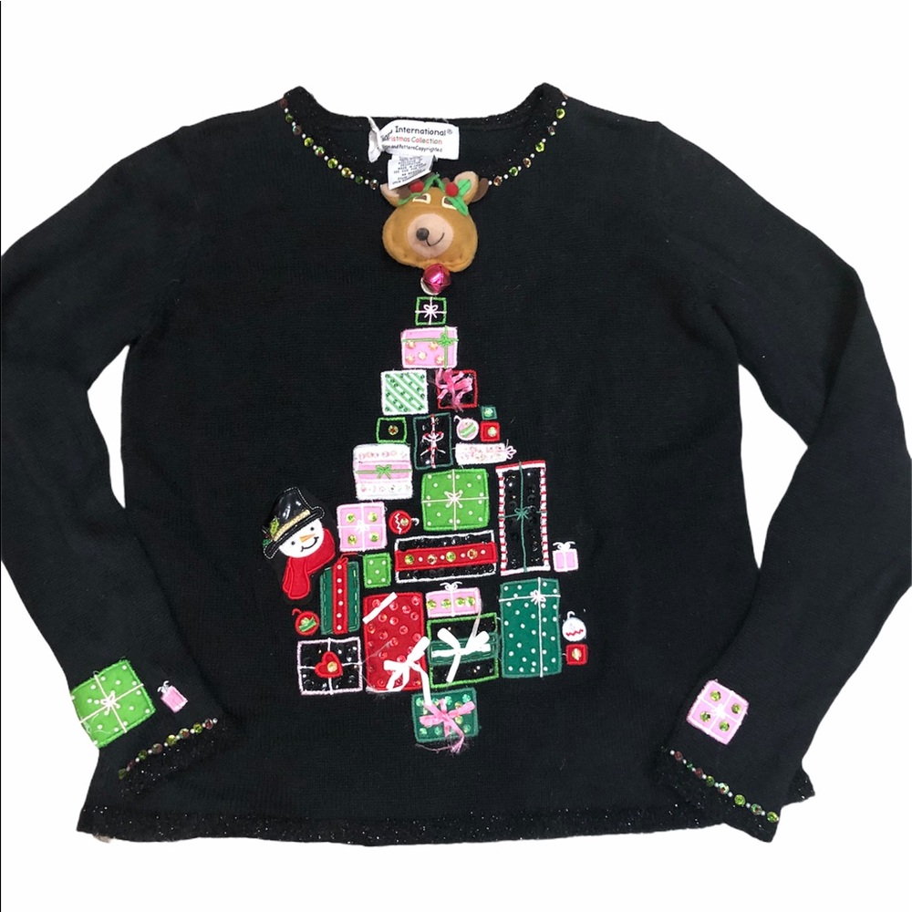 Tiara international Christmas collection sweater